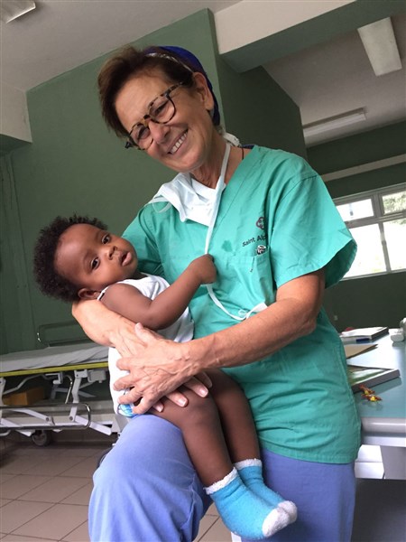 `Che bello tornare ad Haiti!` Maria Grazia, chirurgo italiano volontario, ci aggiorna sul progetto di chirurgia pediatrica