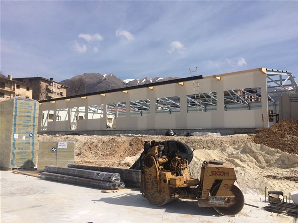 Terremoto Centro Italia: continuano i lavori di costruzione delle tre scuole a Norcia