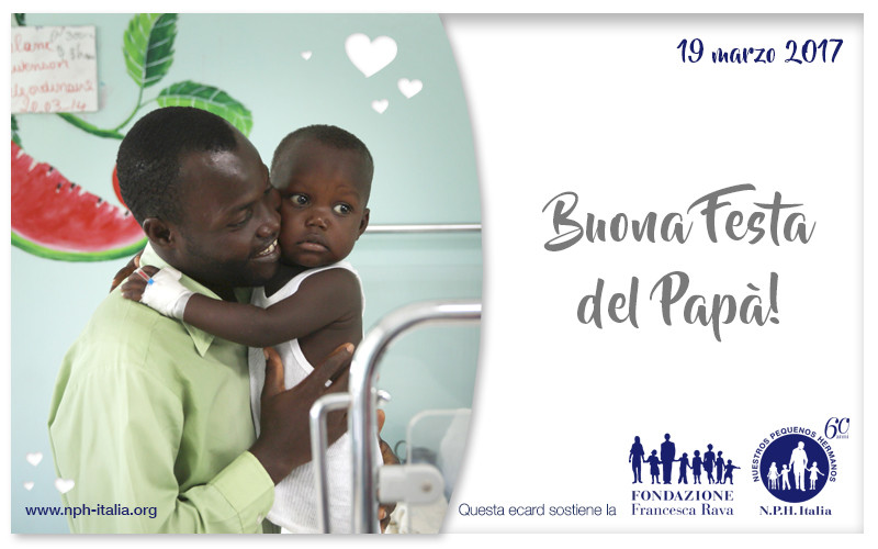 19 marzo, Festa del Papà, aiuta un bambino di Haiti e il suo papà!