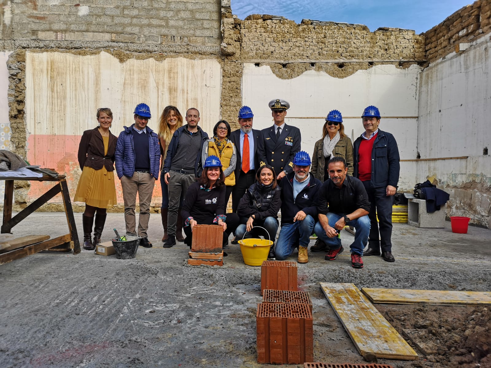 23 novembre, posata la prima pietra del progetto Sa Domu Pittica Su Coru Mannu in Sardegna