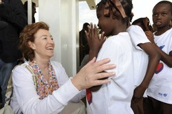 Il Sindaco di Milano visita l'ospedale pediatrico N.P.H. Saint Damien