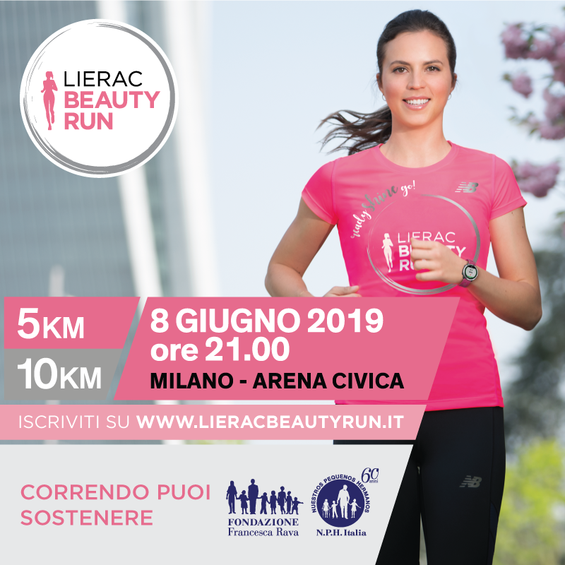 L'8 giugno, correte la LIERAC BEAUTY RUN insieme a noi per i bambini nelle Case NPH!