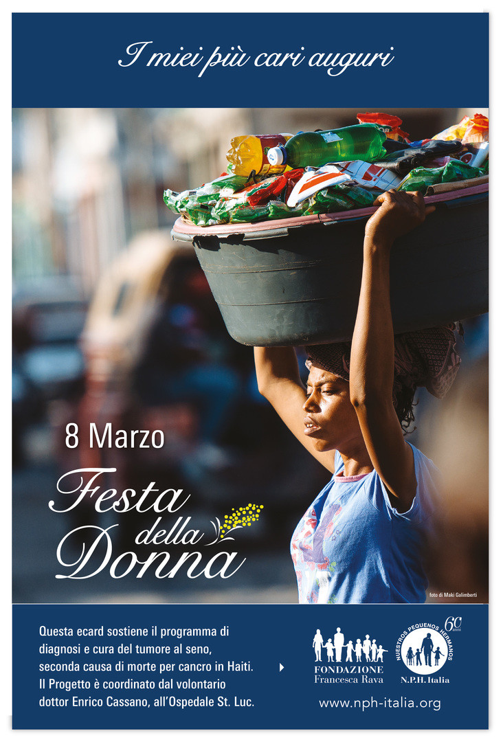 8 marzo, Festa della donna, leggi la storia di Amina da Haiti e la nostra lotta al cancro al seno insieme a lei. 