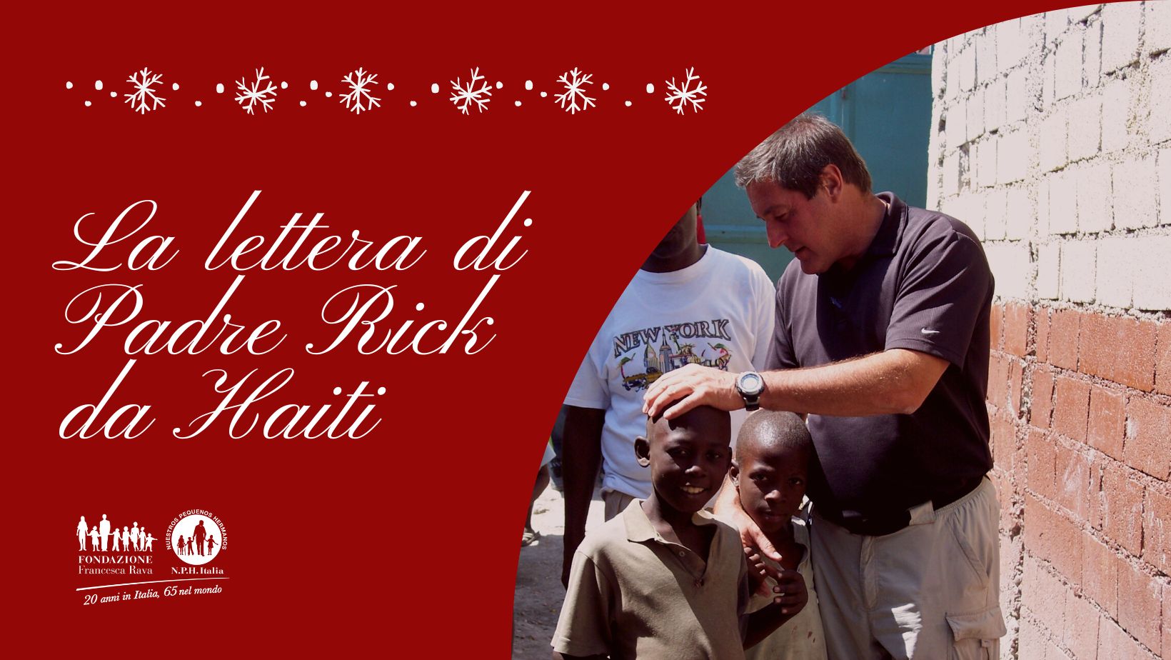 La lettera di Natale di Padre Rick