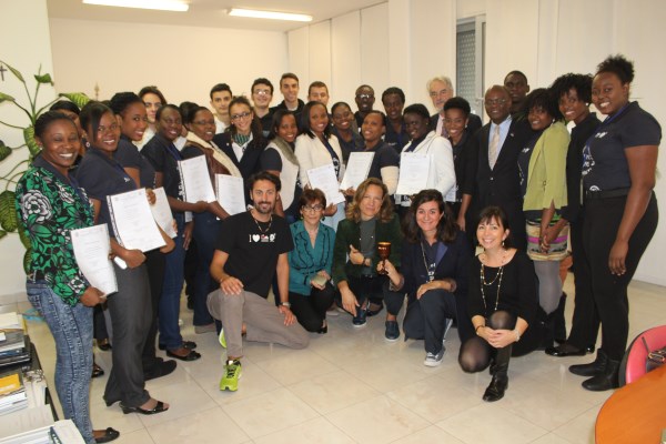  In Italia il 2° gruppo di studenti haitiani per la formazione professionale nel settore enogastronomico alberghiero, nell'ambito del progetto `Nutriamo le menti per alimentare il pianeta`.