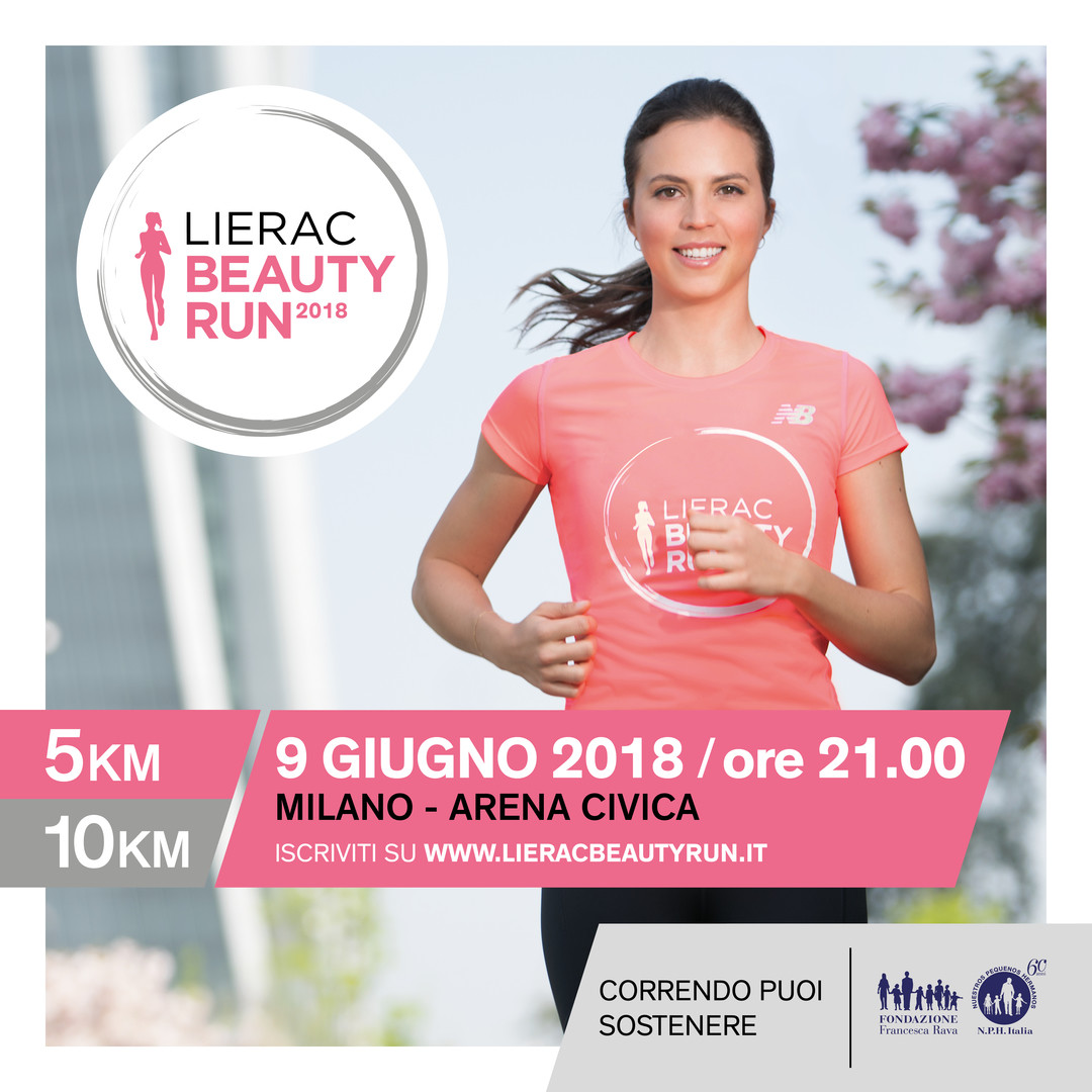 IL 9 GIUGNO CORRI LA LIERAC BEAUTY RUN A MILANO SOSTENENDO I BAMBINI DI HAITI. UN TEAM DI IN FARMACIA PER I BAMBINI SI STA GIÀ ALLENANDO!