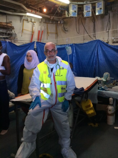 La testimonianza del Dott. Claudio, volontario a bordo di Nave San Giusto con il team 21