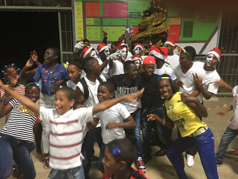 Gli auguri di Buon Anno dalla Casa N.P.H. in Repubblica Dominicana, dove Mariavittoria ha accolto il nuovo anno con i pequenos