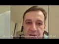 Il video-messaggio dall'Ucraina del nostro medico volontario